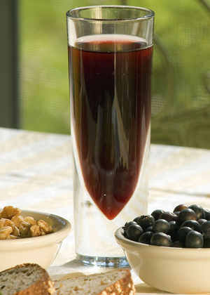 Grapevine Firewood: Grape juice