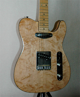 Maple Firewood: Electric Guitar