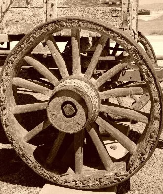 Mesquite Firewood: Mesquite Wagon Wheel