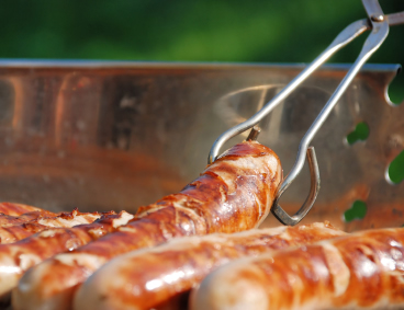Cooking on a Campfire: Sausages