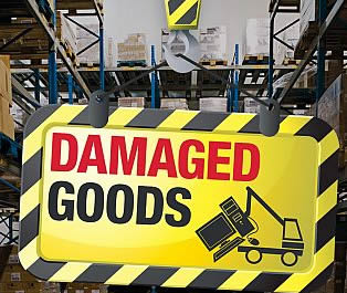 Firewood Deliveries: Damaged goods